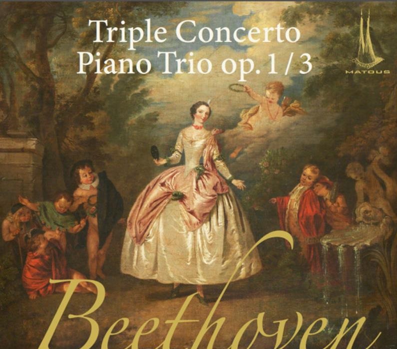CD Shop - BEETHOVEN LUDWIG VAN: Triple Concerto Piano Trio op. 1/3