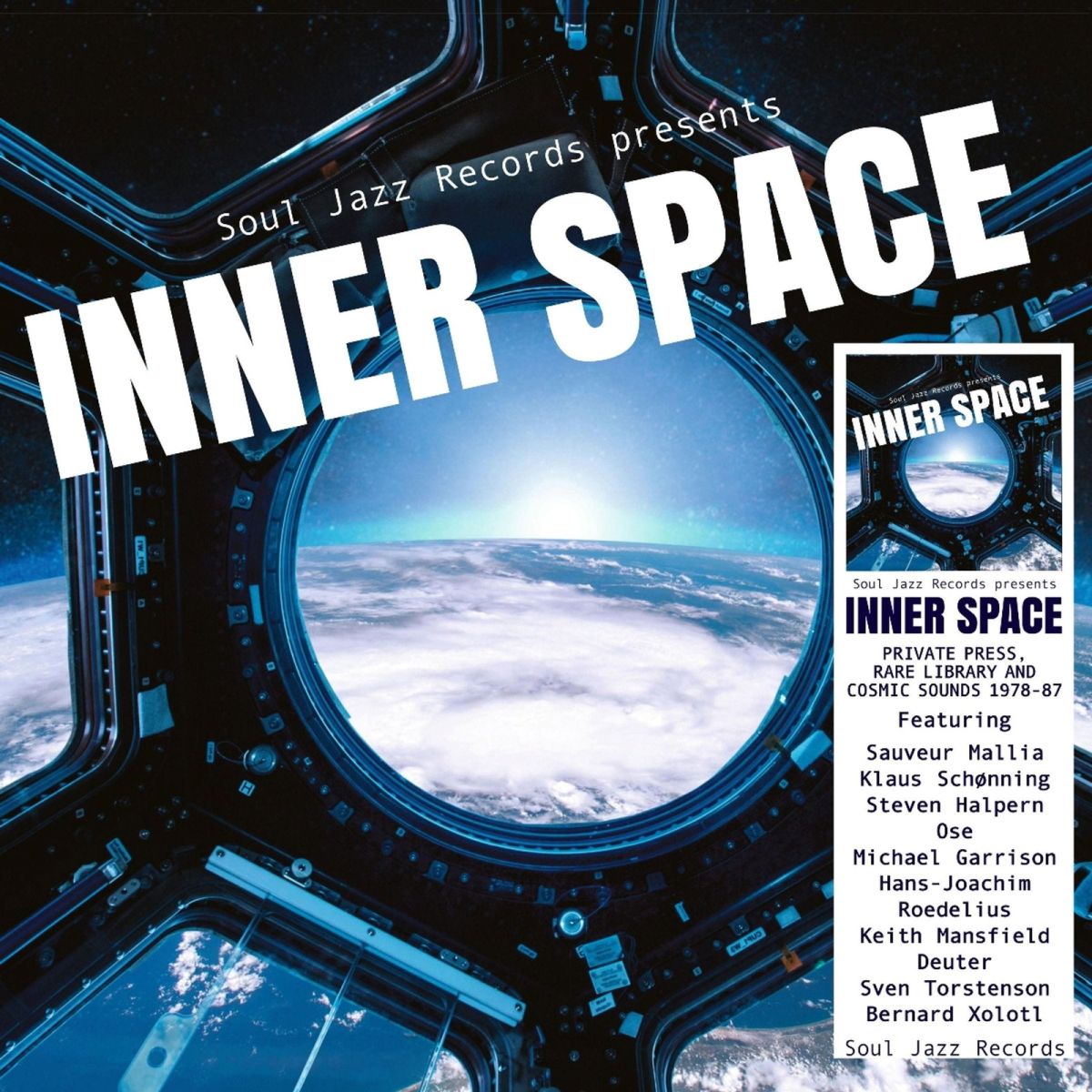 CD Shop - VARIOUS ARTISTS INNER SPACE - PRIVATE PRESS, RARE LIBRARY AND COSMIC SOUNDS 1978-87