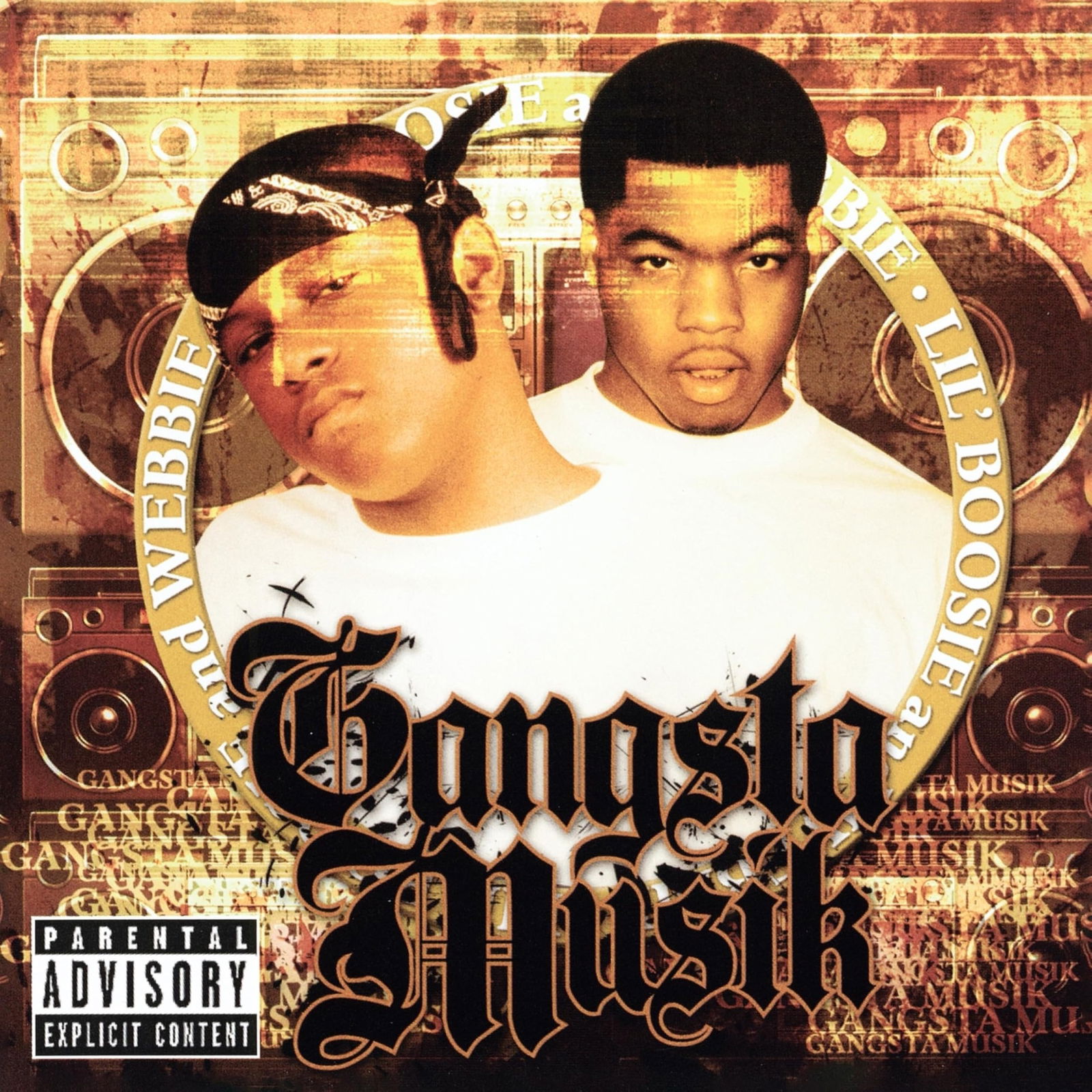 CD Shop - LIL BOOSIE,WEBBIE GANGSTA MUSIK