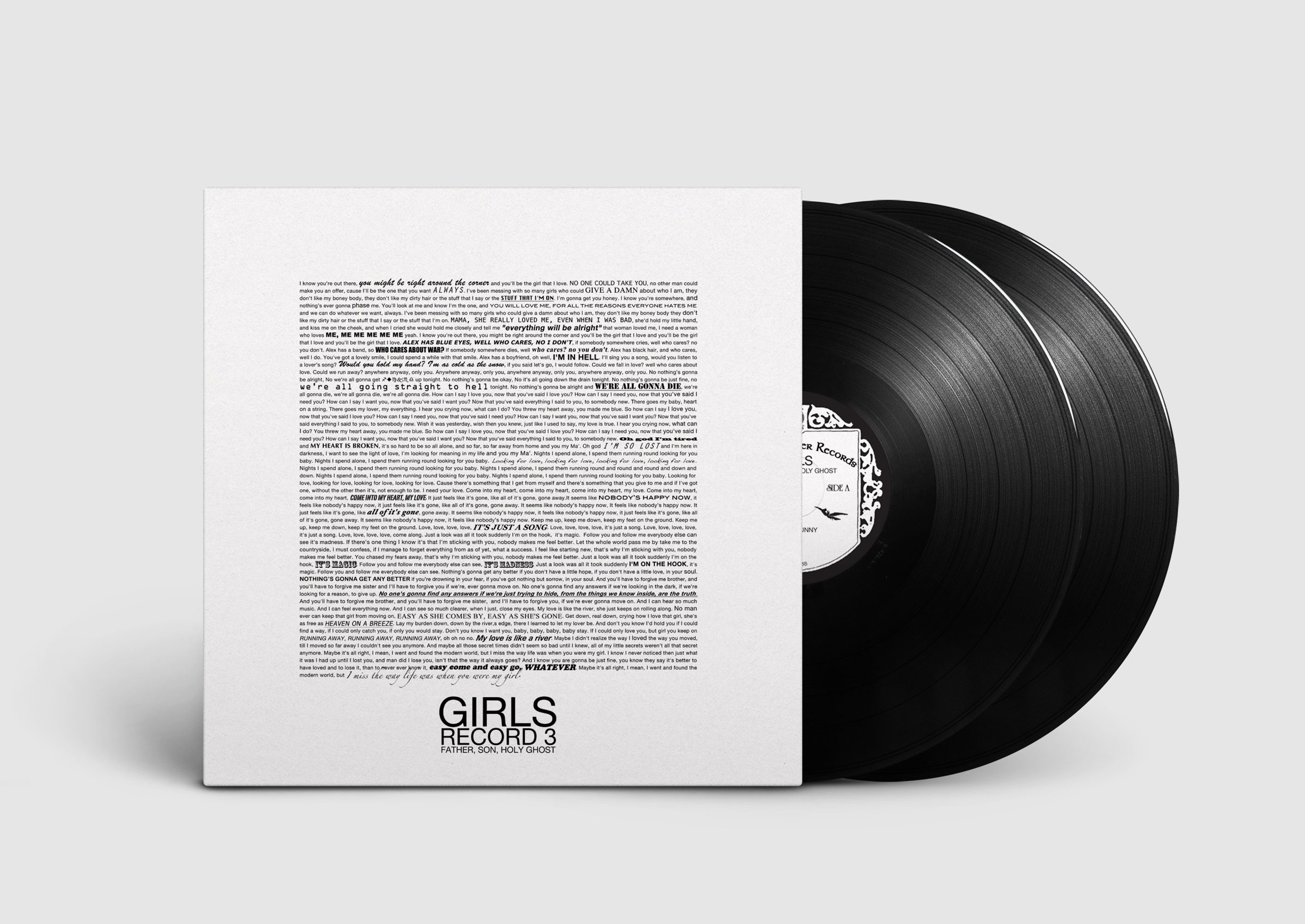 CD Shop - GIRLS Father, Son, Holy Ghost
