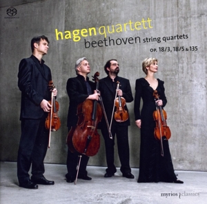 CD Shop - HAGEN QUARTETT BEETHOVEN STRING QUARTETS