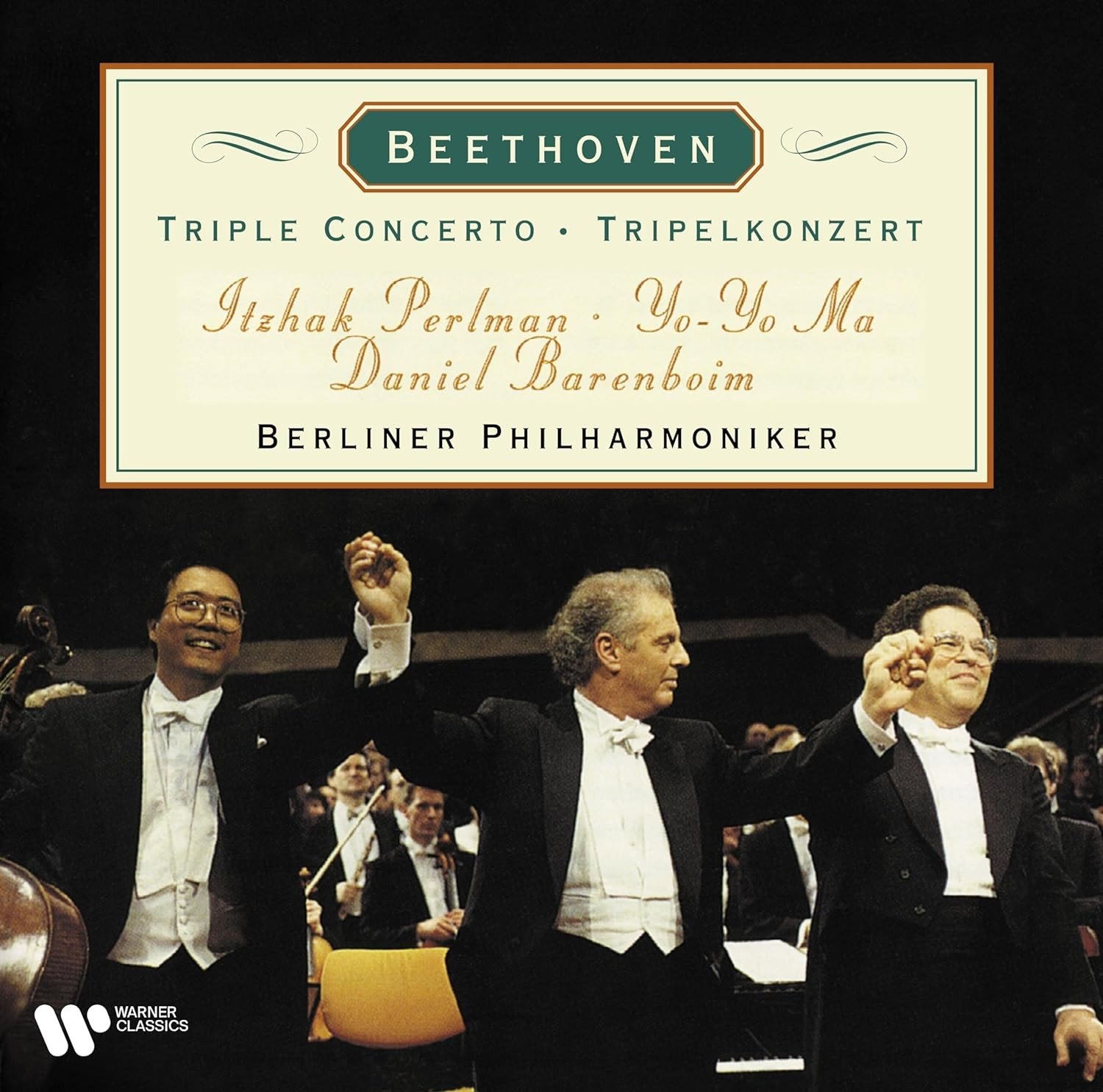 CD Shop - ITZHAK PERLMAN,YO-YO MA,DANIEL BARENBOIM,BERLINER PHILHARMONIKER BEETHOVEN: TRIPLE CONC...