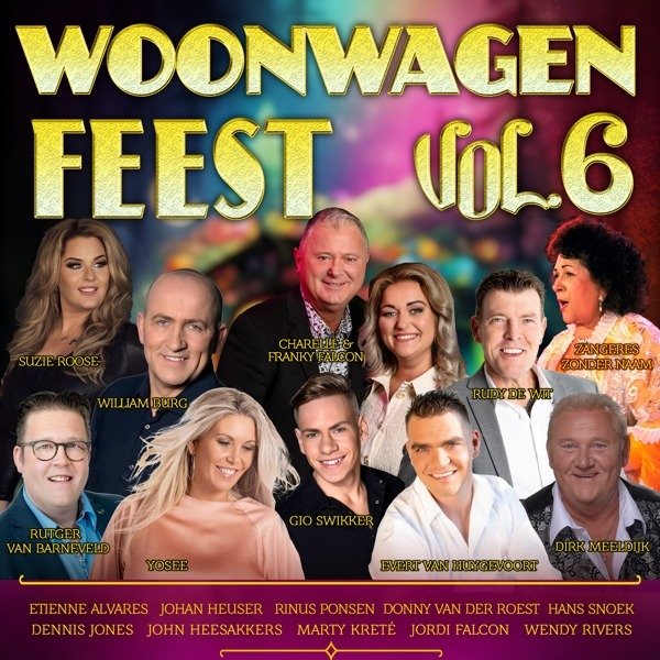 CD Shop - VARIOUS ARTISTS WOONWAGEN FEEST VOL 6