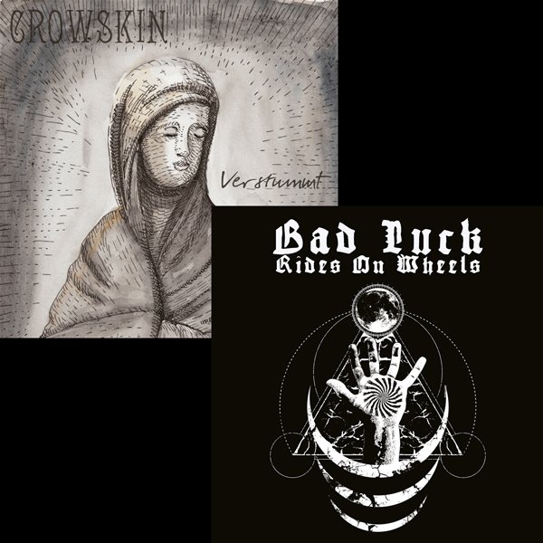 CD Shop - CROWSKIN,BAD LUCK RIDES ON WHEELS VERSTUMMT