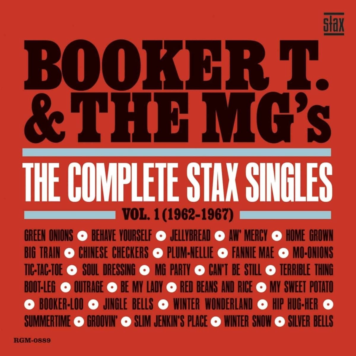 CD Shop - BOOKER T. & THE MGS Complete Stax Singles Vol. 1 (1962-1967) (Red Vinyl)