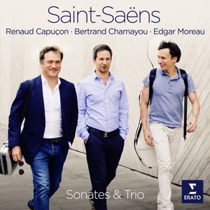 CD Shop - RENAUD CAPUçON,BERTRAND CHAMAYOU,EDGAR MOREAU SAINT-SAENS: SONATES E...