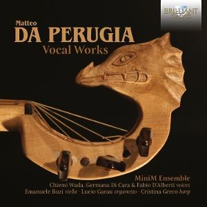 CD Shop - MINIM ENSEMBLE MATTEO DA PERUGIA: VOCAL WORKS