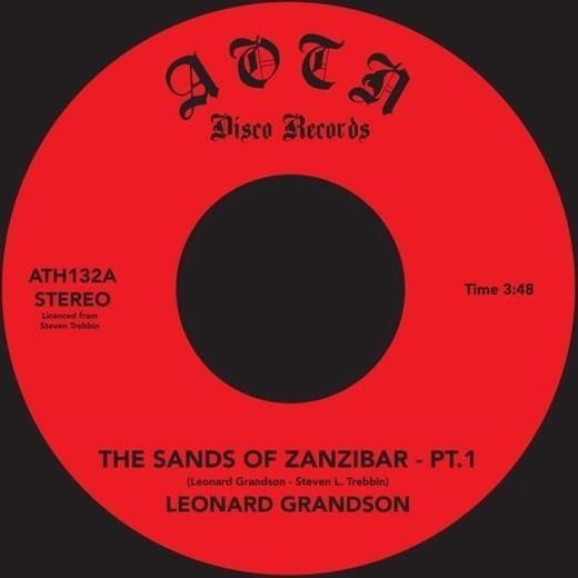 CD Shop - LEONARD GRANDSON SANDS OF ZANZIBAR