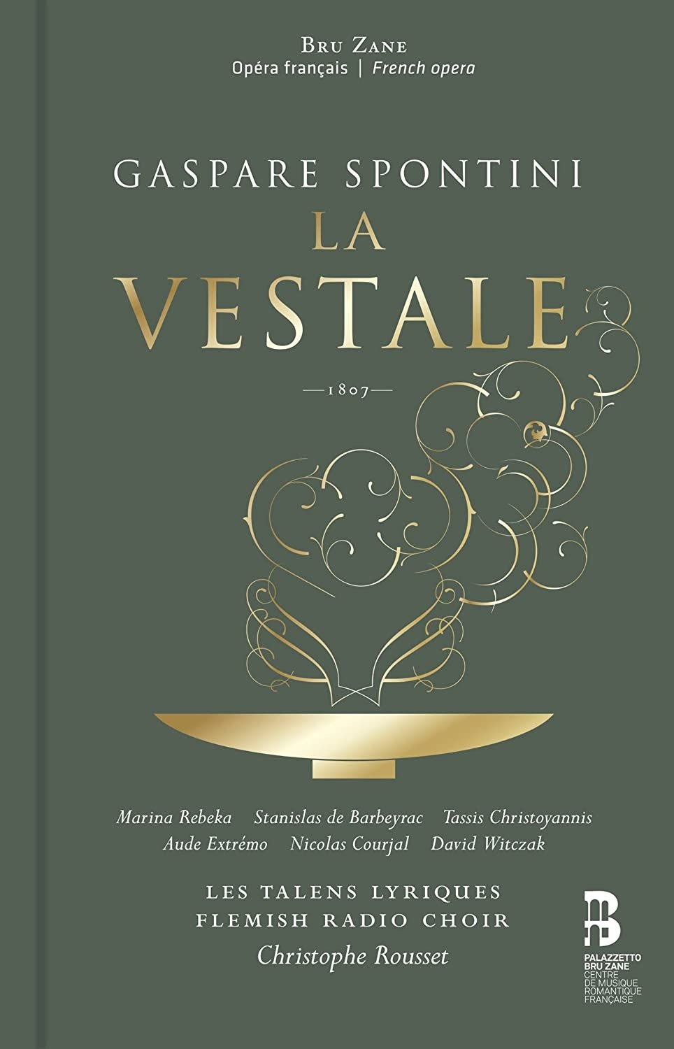 CD Shop - LES TALENS LYRIQUES SPONTINI: LA VESTALE