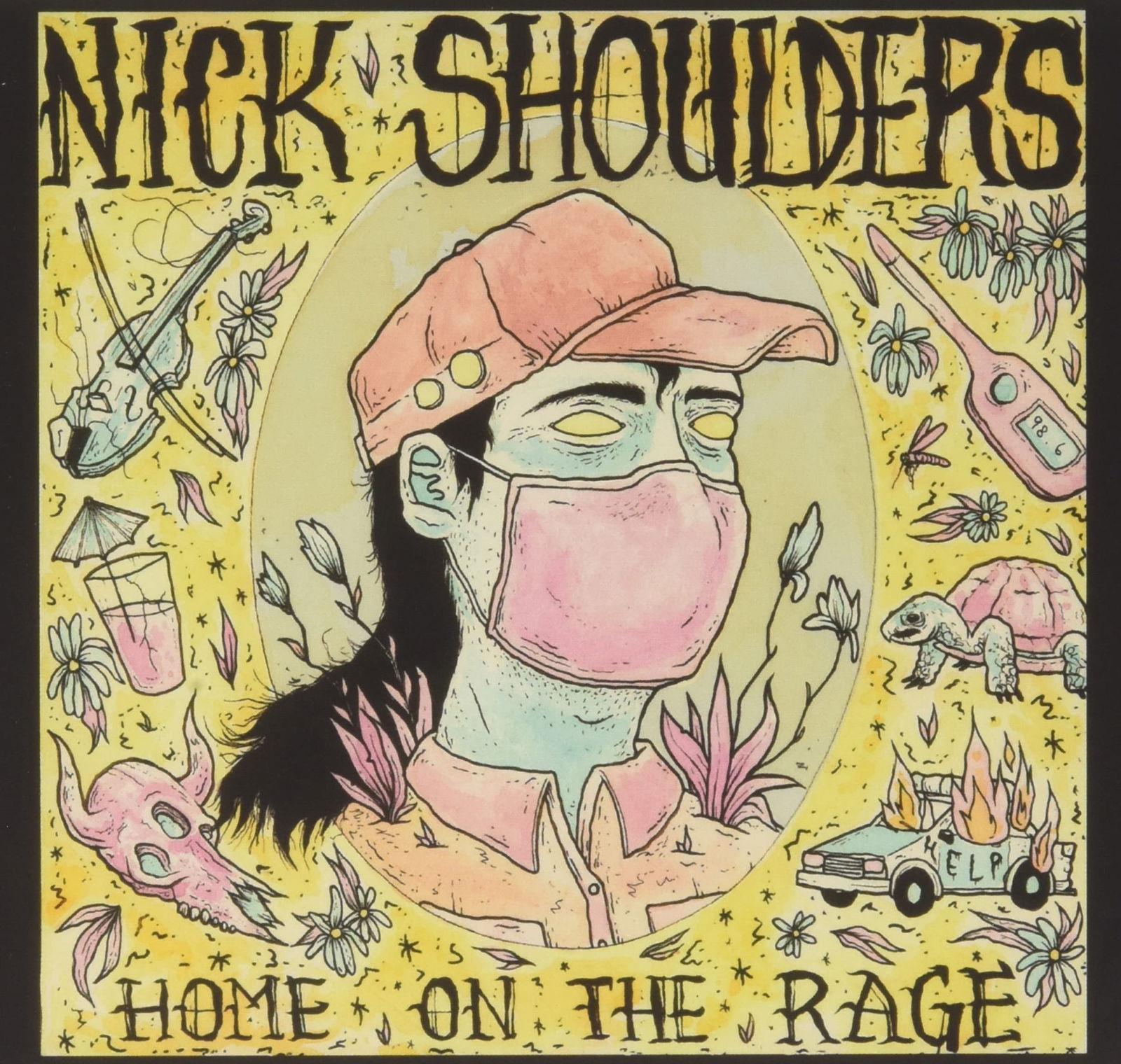 CD Shop - NICK SHOULDERS HOME ON THE RAGE