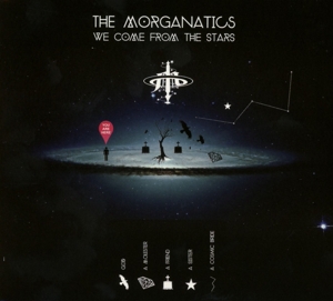 CD Shop - MORGANATICS WE COME FROM THE STARS