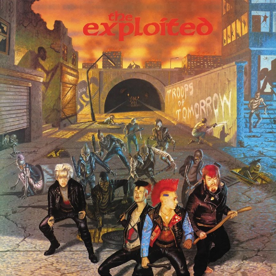 CD Shop - THE EXPLOITED TROOPS OF TOMORROW