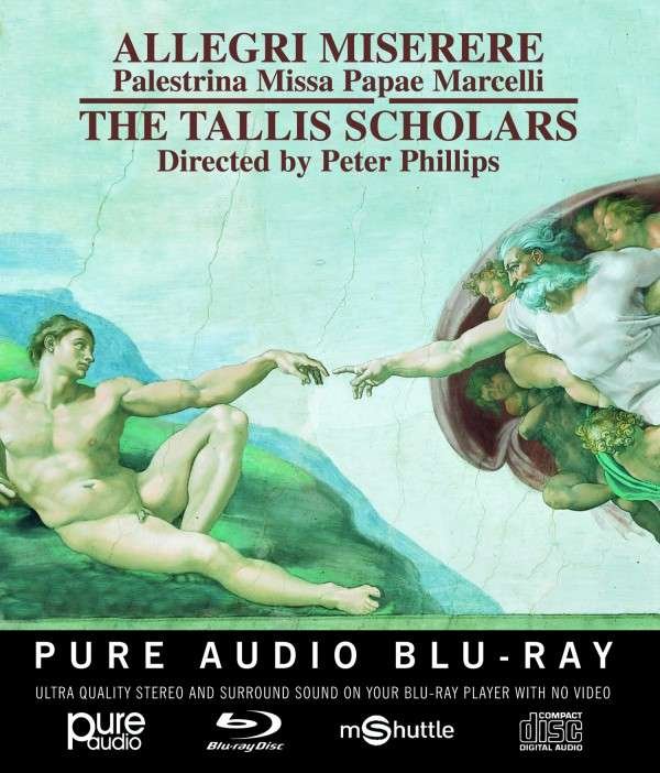 CD Shop - TALLIS SCHOLARS ALLEGRI:.. -BR AUDIO-