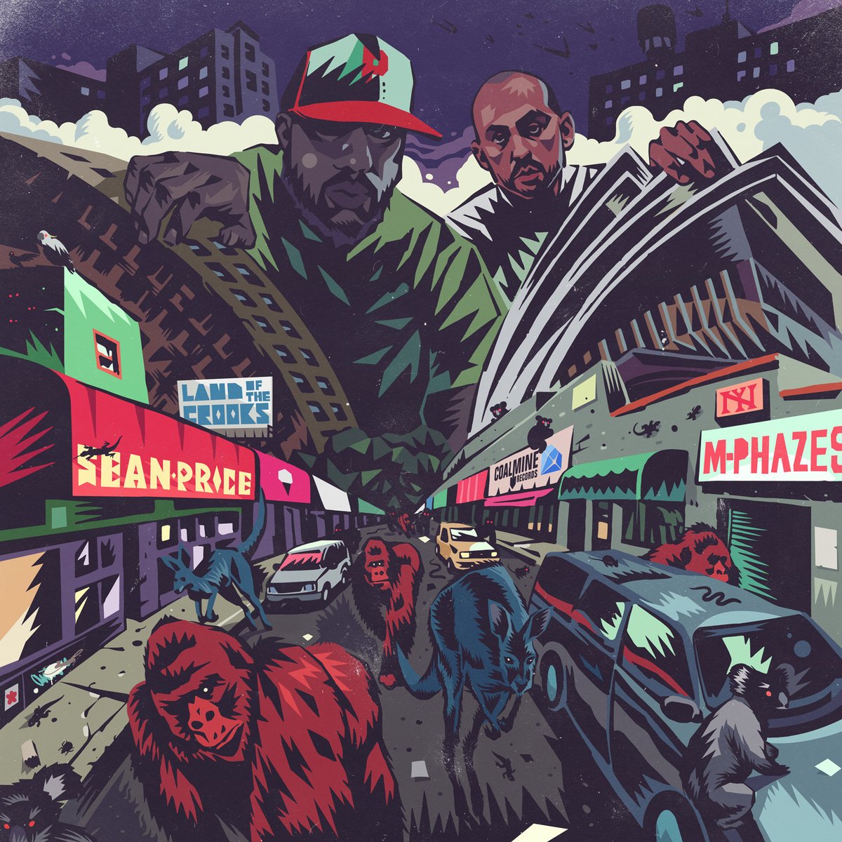 CD Shop - SEAN PRICE LAND OF THE CROOKS
