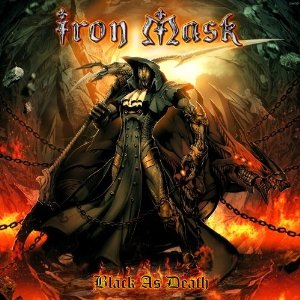 CD Shop - IRON MASK BLACK AS DEATH