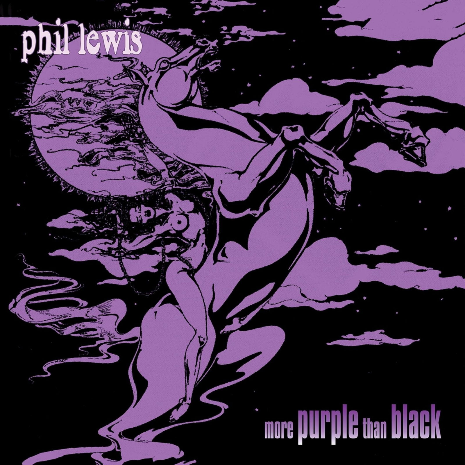 CD Shop - PHIL LEWIS MORE PURPLE THAN BLACK