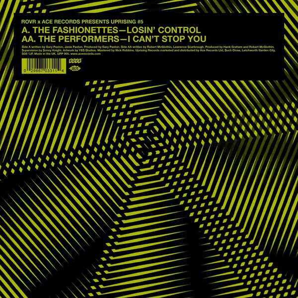 CD Shop - THE FASHIONETTES,THE PERFORMERS 7-LOSIN CONTROL / I CAN\