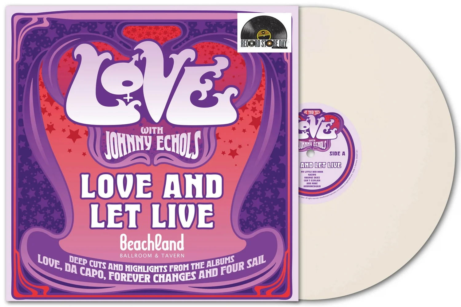 CD Shop - LOVE WITH JOHNNY ECHOLS LOVE & LET LIVE - ...