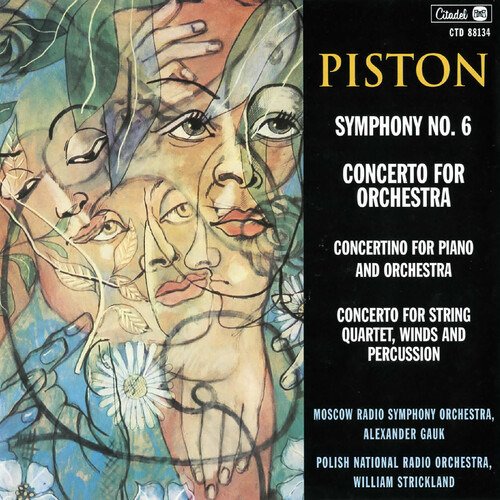 CD Shop - WALTER PISTON SYMPHONY NO. 6/CONCERT...