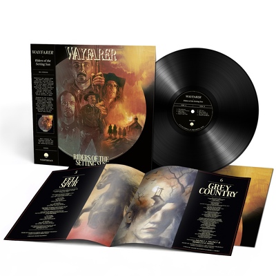 CD Shop - WAYFARER RIDES OF THE SETTING SUN BLAC