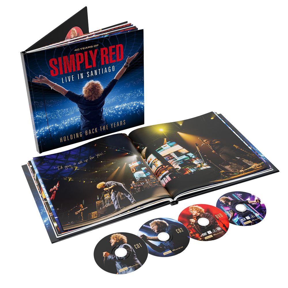 CD Shop - SIMPLY RED HOLDING BACK THE YEARS...