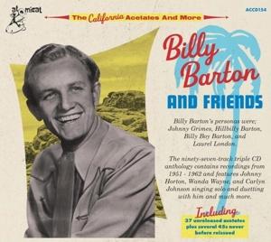 CD Shop - VARIOUS ARTISTS BILLY BARTON AND FRIENDS