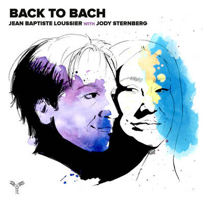 CD Shop - JEAN BAPTISTE LOUSSIER,JODY STERNBERG BACK TO BACH