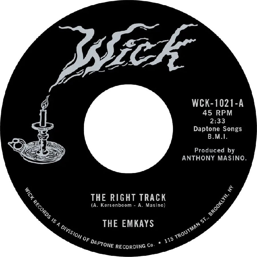 CD Shop - THE EMKAYS 7-THE RIGHT TRACK B/W ...