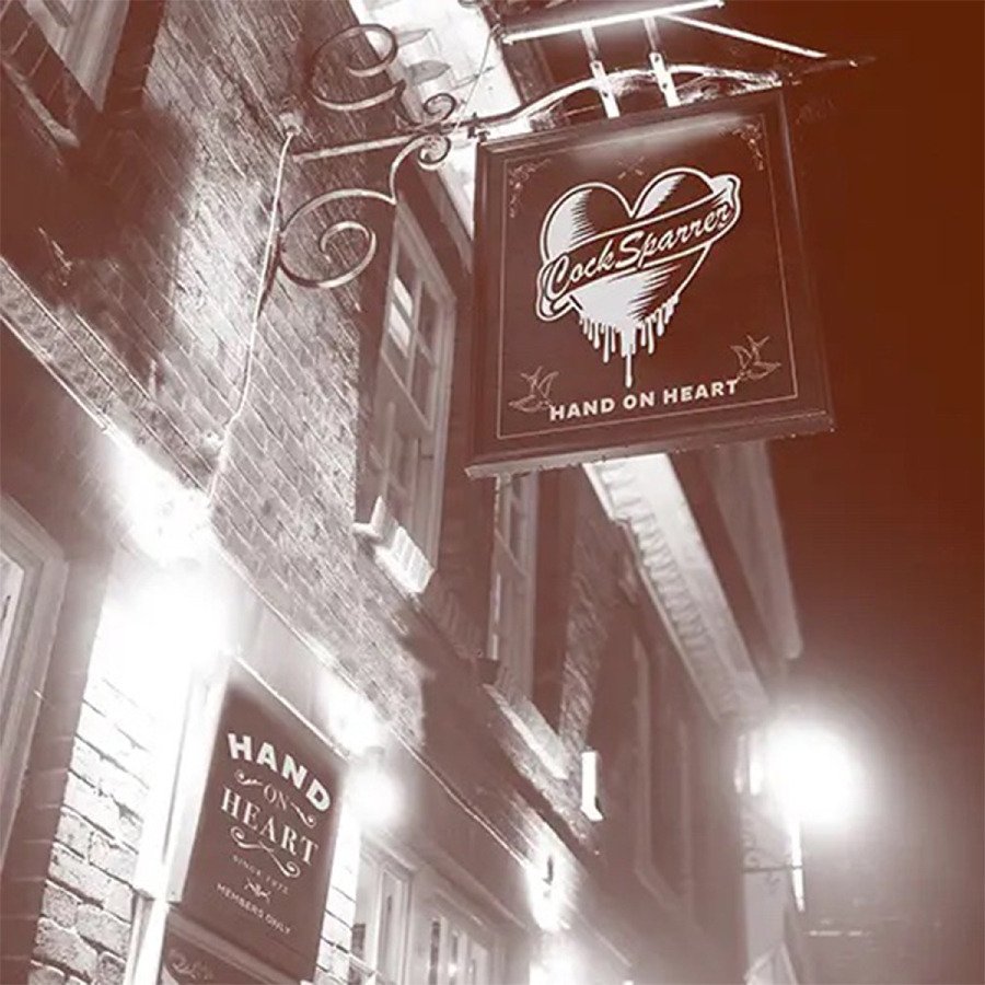 CD Shop - COCK SPARRER HAND ON HEART
