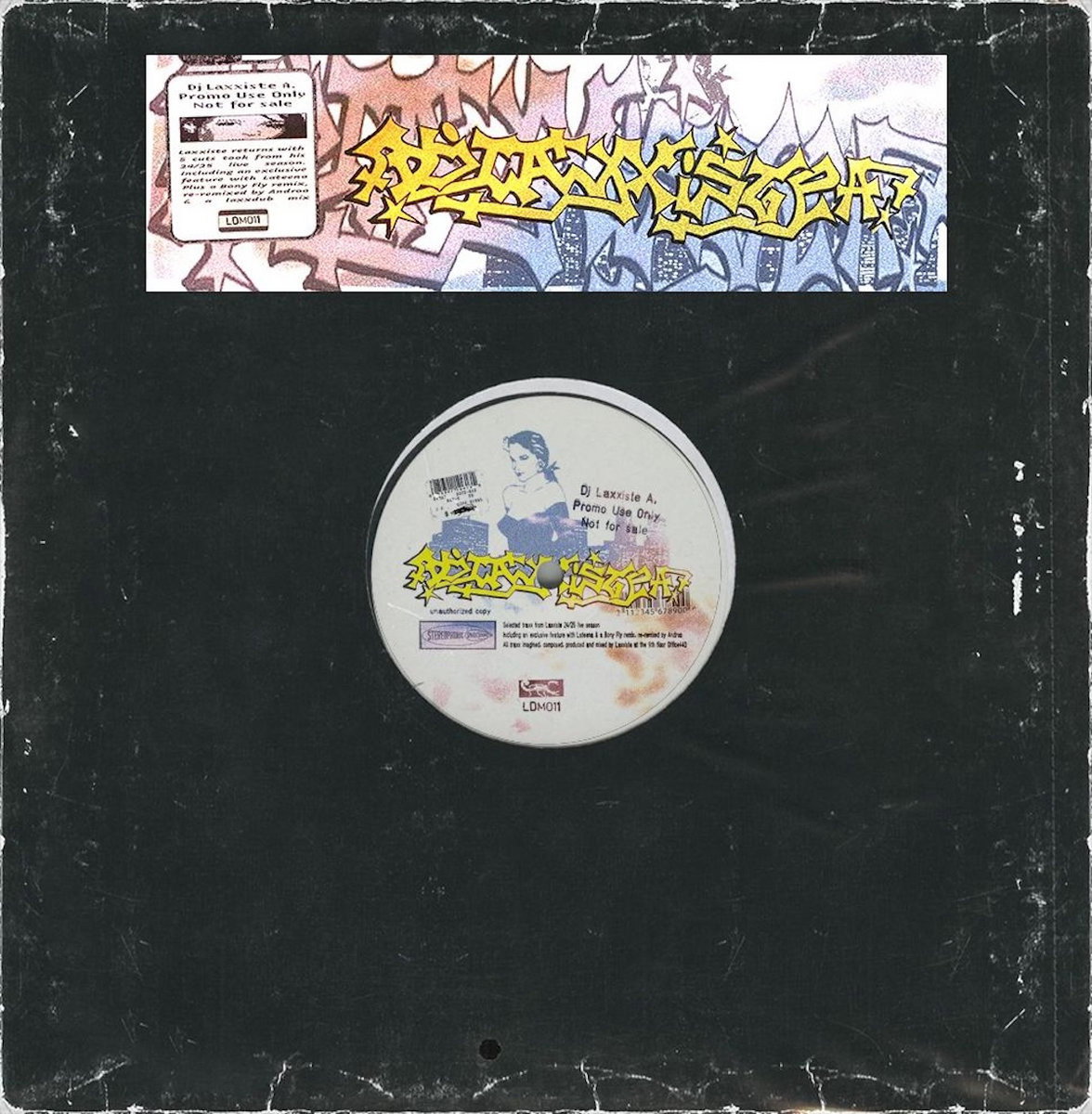 CD Shop - DJ LAXXISTE A. PROMO USE ONLY