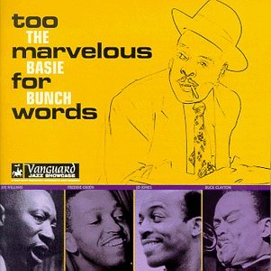CD Shop - COUNT BASIE BUNCH TOO MARVELOUS FOR WORDS