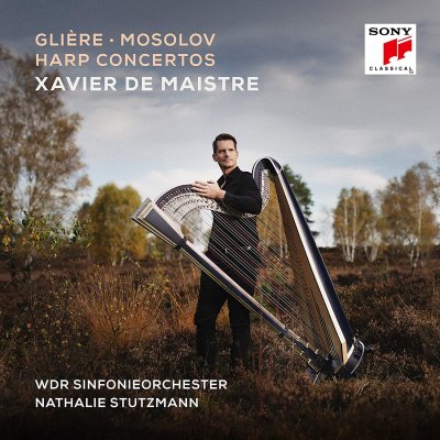 CD Shop - XAVIER & NATHALIE STUTZMANN & WDR SINFONIEORCHESTER DE MAISTRE GLIERE, MOSOLOV: HARP ...
