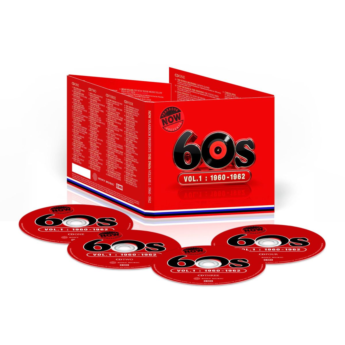 CD Shop - VARIOUS ARTISTS NOW YEARBOOK PRESENTS - THE 60S - VOLUME 1: 1960-1962