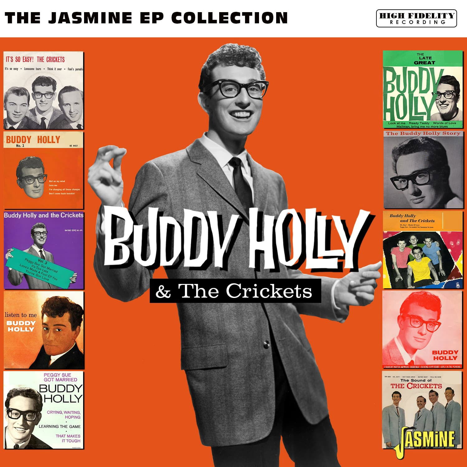 CD Shop - BUDDY HOLLY & THE CRICKETS JASMINE EP COLLECTION