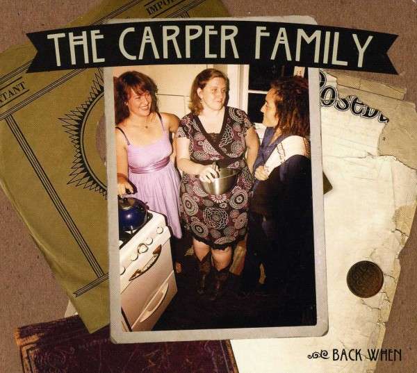 CD Shop - THE CARPER FAMILY BACK WHEN