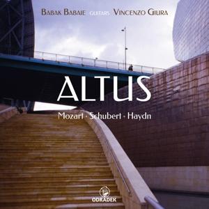 CD Shop - BABAK BABAIE,VINCENZO GIURA ALTUS - MOZART, SCHUBE...