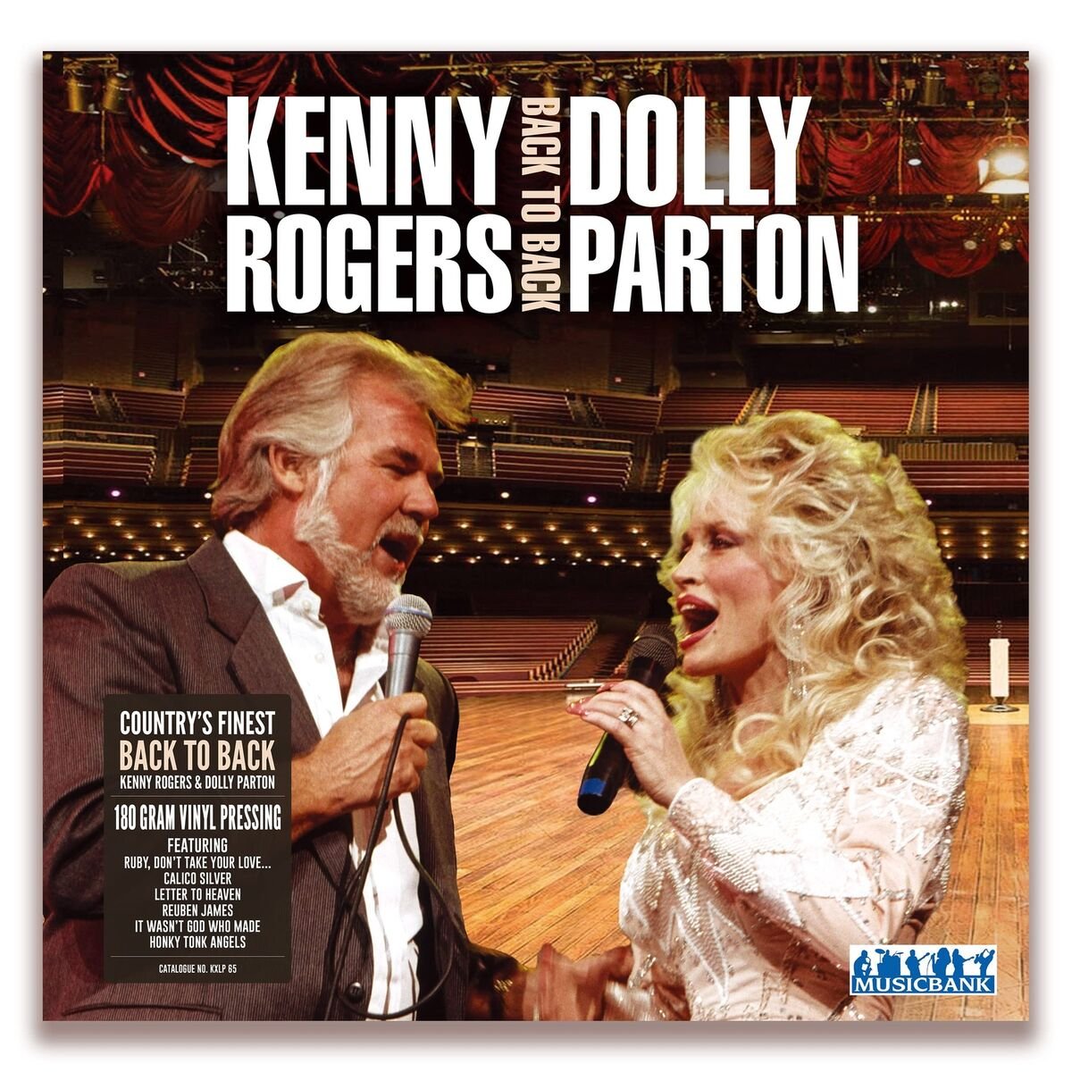 CD Shop - KENNY & DOLLY BACK TO BACK