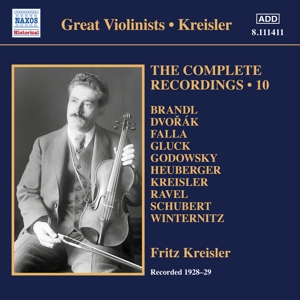 CD Shop - FRITZ KREISLER COMPLETE RECORDINGS 10