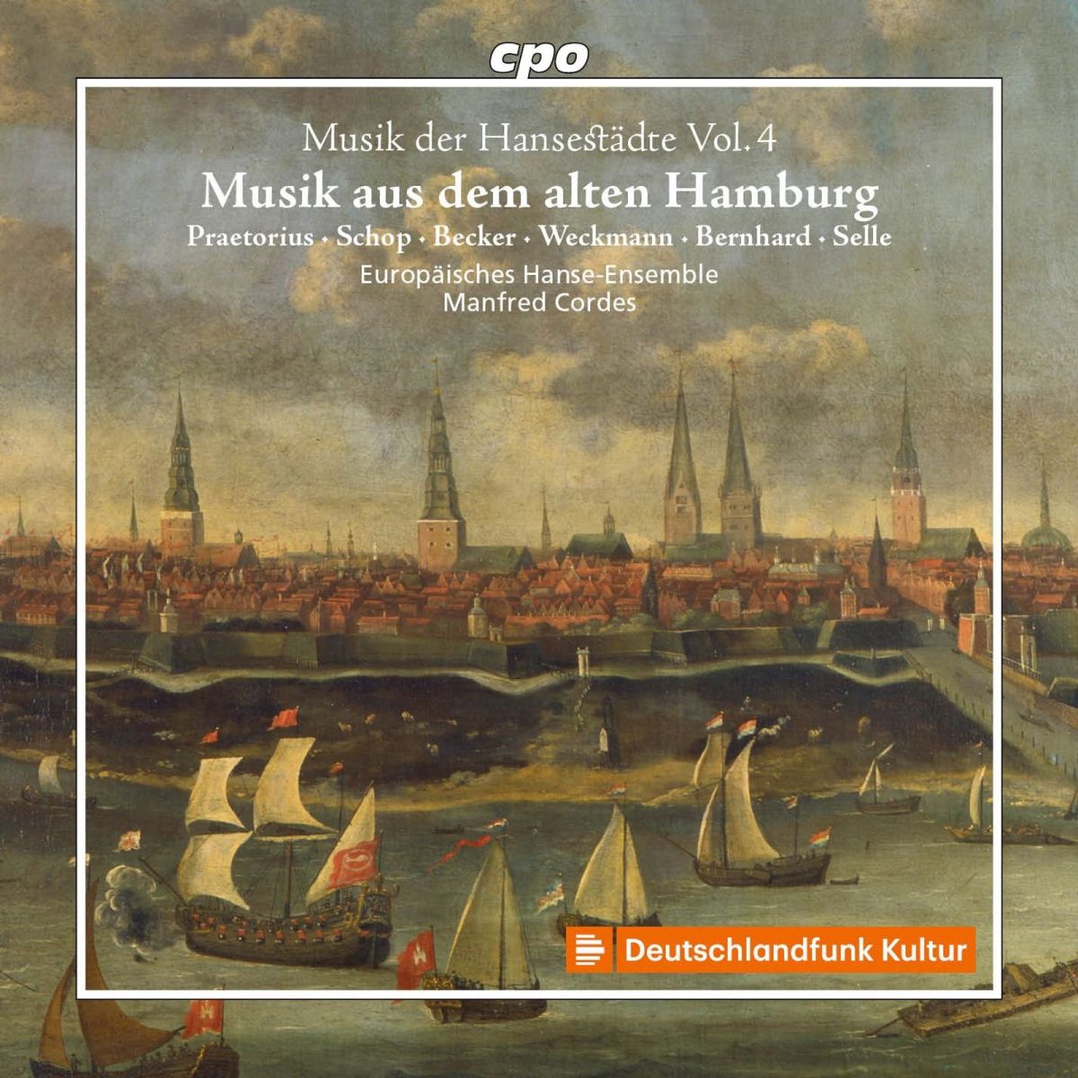 CD Shop - EUROPAISCHES HANSE-ENSEMBLE PRAETORIUS: MUSIK DER HANSESTADTE VOL.4: MUSIK AUS HAMBURG