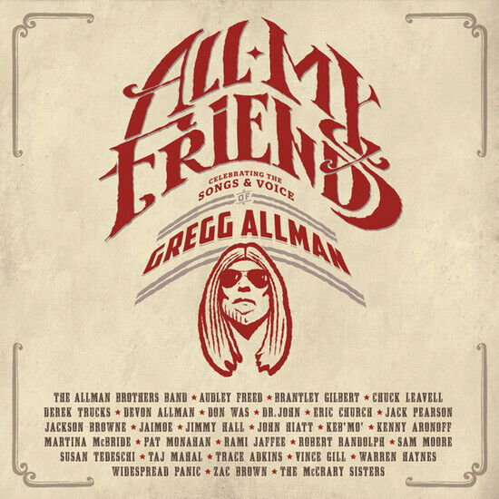 CD Shop - VARIOUS ARTISTS ALL MY FRIENDS: CELEBR...