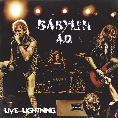 CD Shop - BABYLON A.D. LIVE LIGHTNING