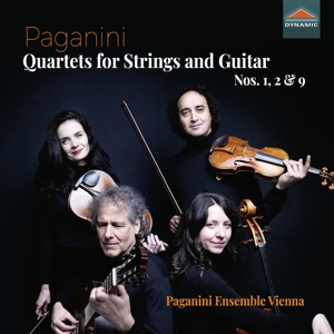 CD Shop - PAGANINI ENSEMBLE VIENNA PAGANINI: QUARTETS FOR...