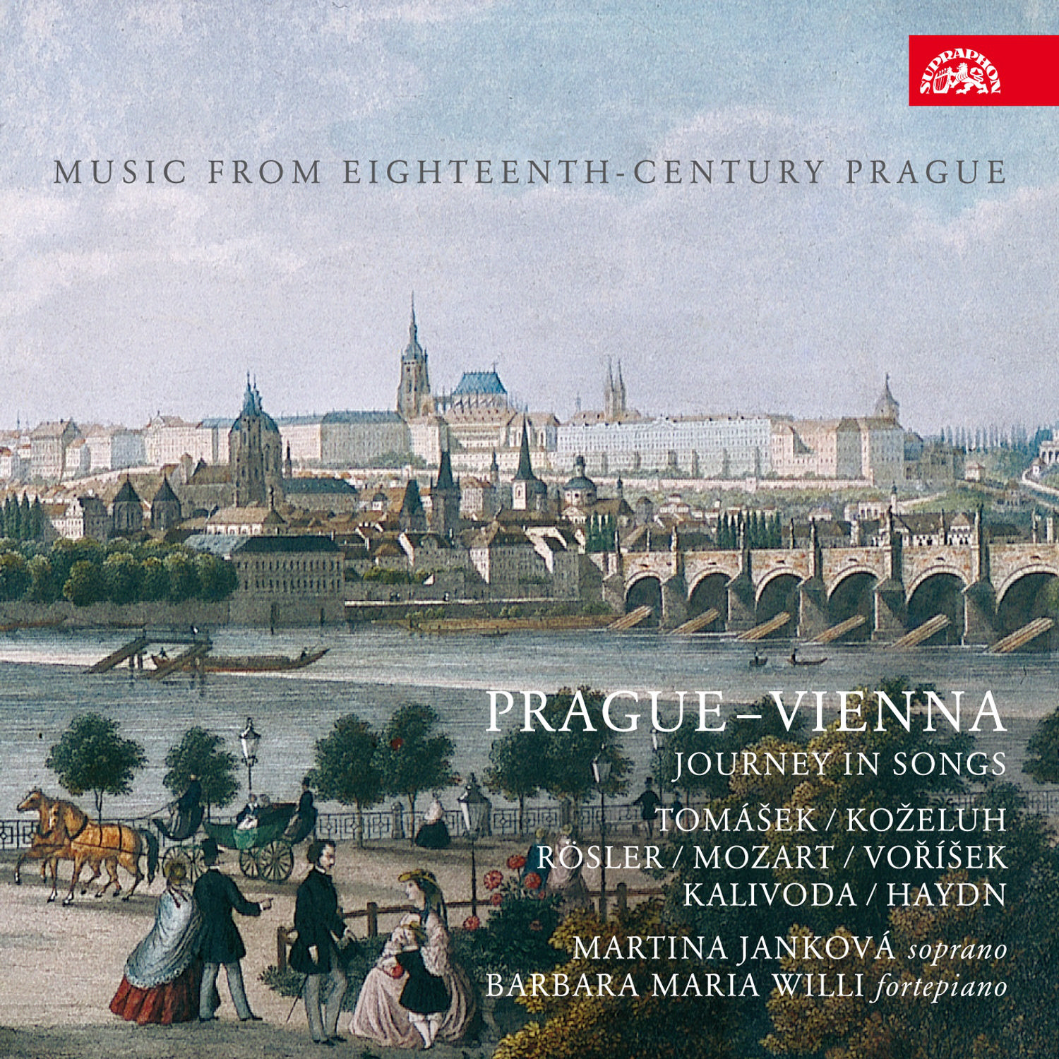 CD Shop - JANKOVA MARTINA, WILLI BARBARA MARIA PRAGUE-VIENNA. JOURNEY IN SONGS