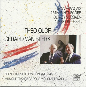 CD Shop - THEO OLOF FRENCH MUSIC FOR VIOLI...