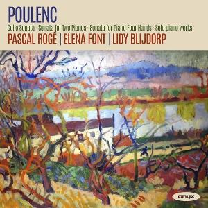 CD Shop - PASCAL ROGé,ELENA FONT,LIDY BLIJDORP POULENC: CELLO SONATA/...