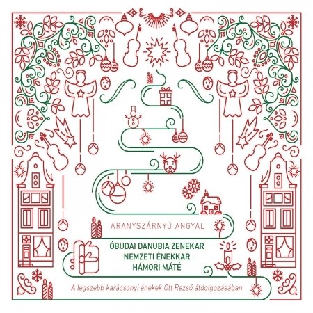 CD Shop - OBUDAI DANUBIA ZENEKAR ARANYSZARNYU ANGYAL