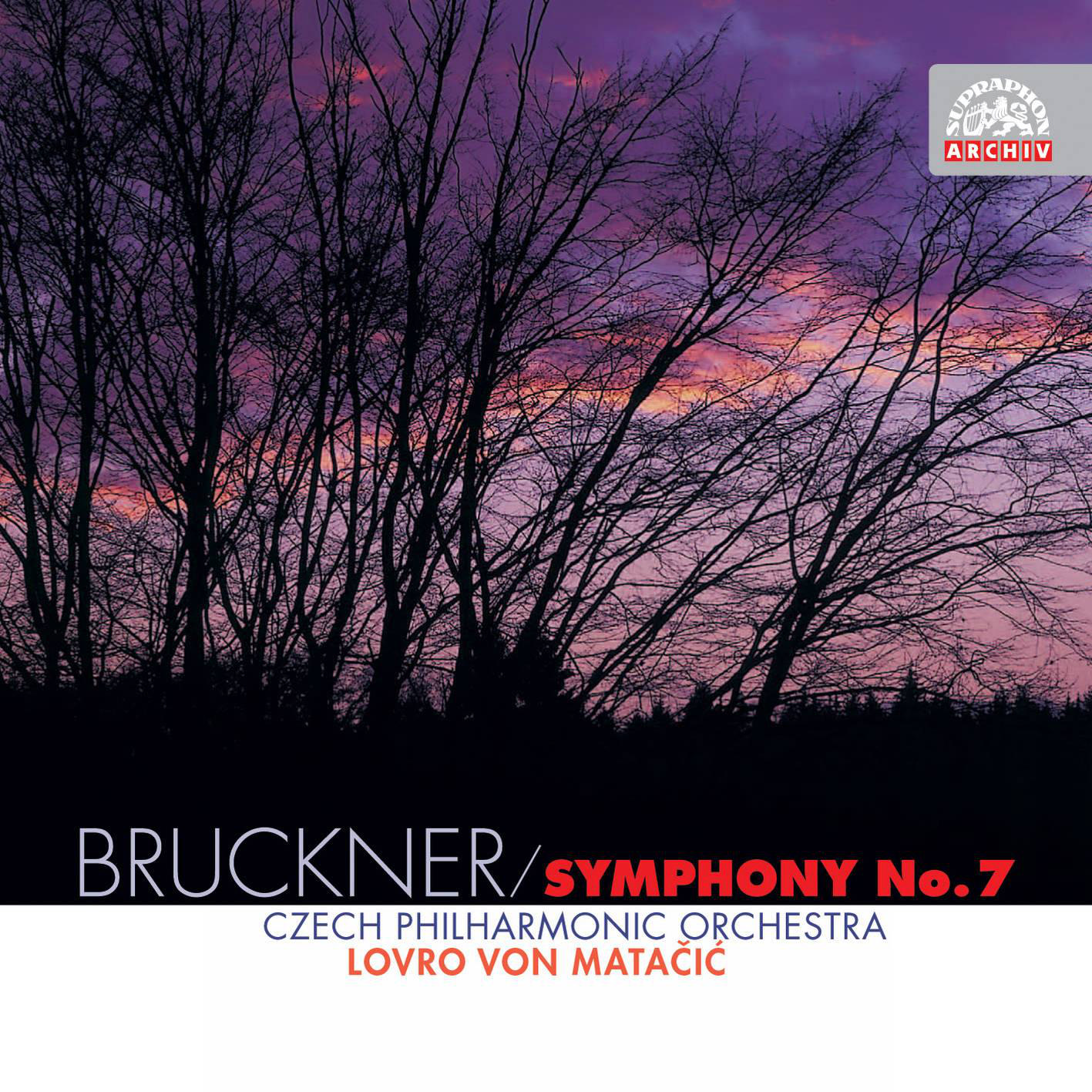 CD Shop - CZECH PHILHARMONIC ORCHESTRA/MATACIC L BRUCKNER : SYMFONIE C. 7 E DUR
