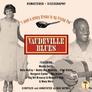 CD Shop - VARIOUS ARTISTS VAUDEVILLE BLUES 1919-41