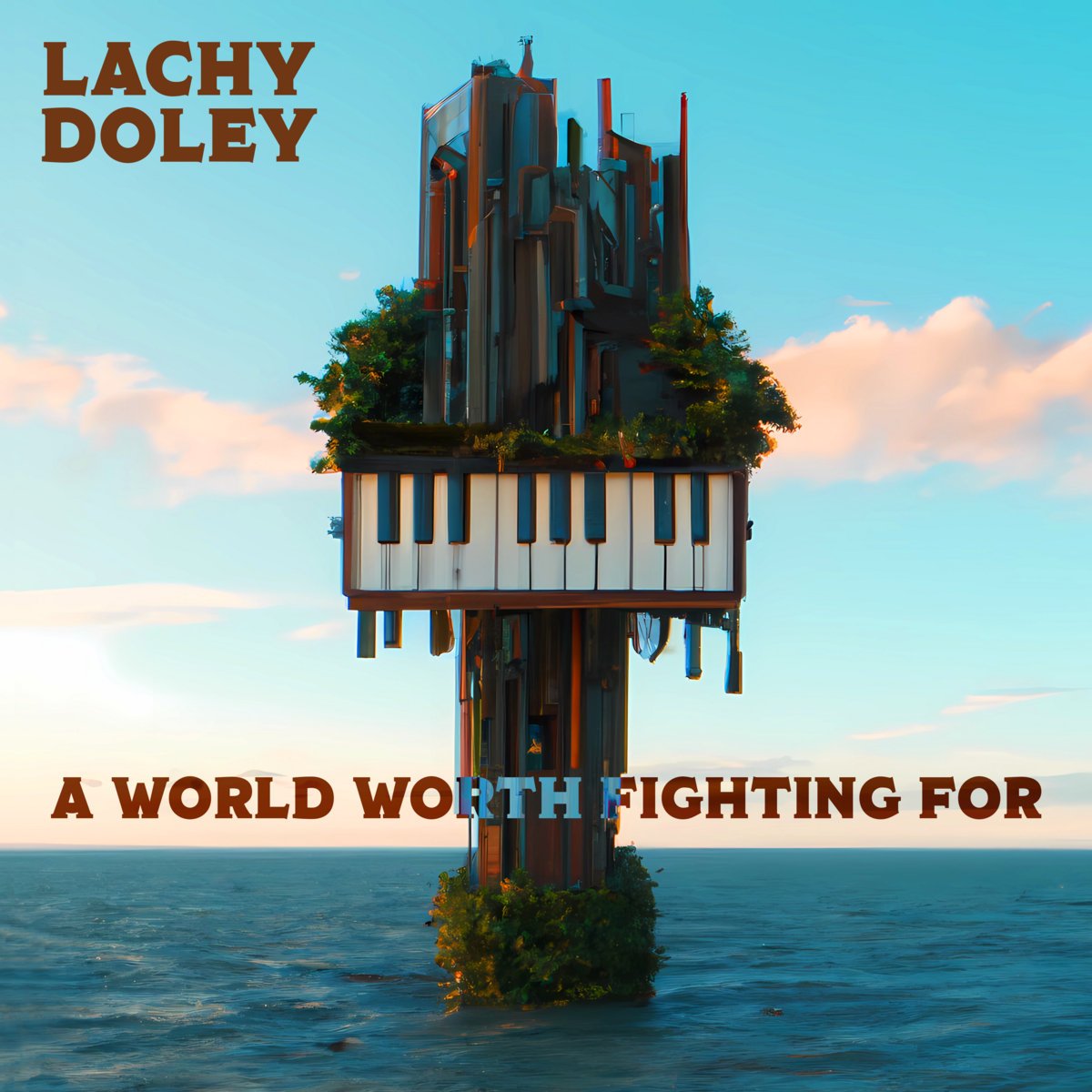 CD Shop - LACHY DOLEY A WORLD WORTH FIGHTING...
