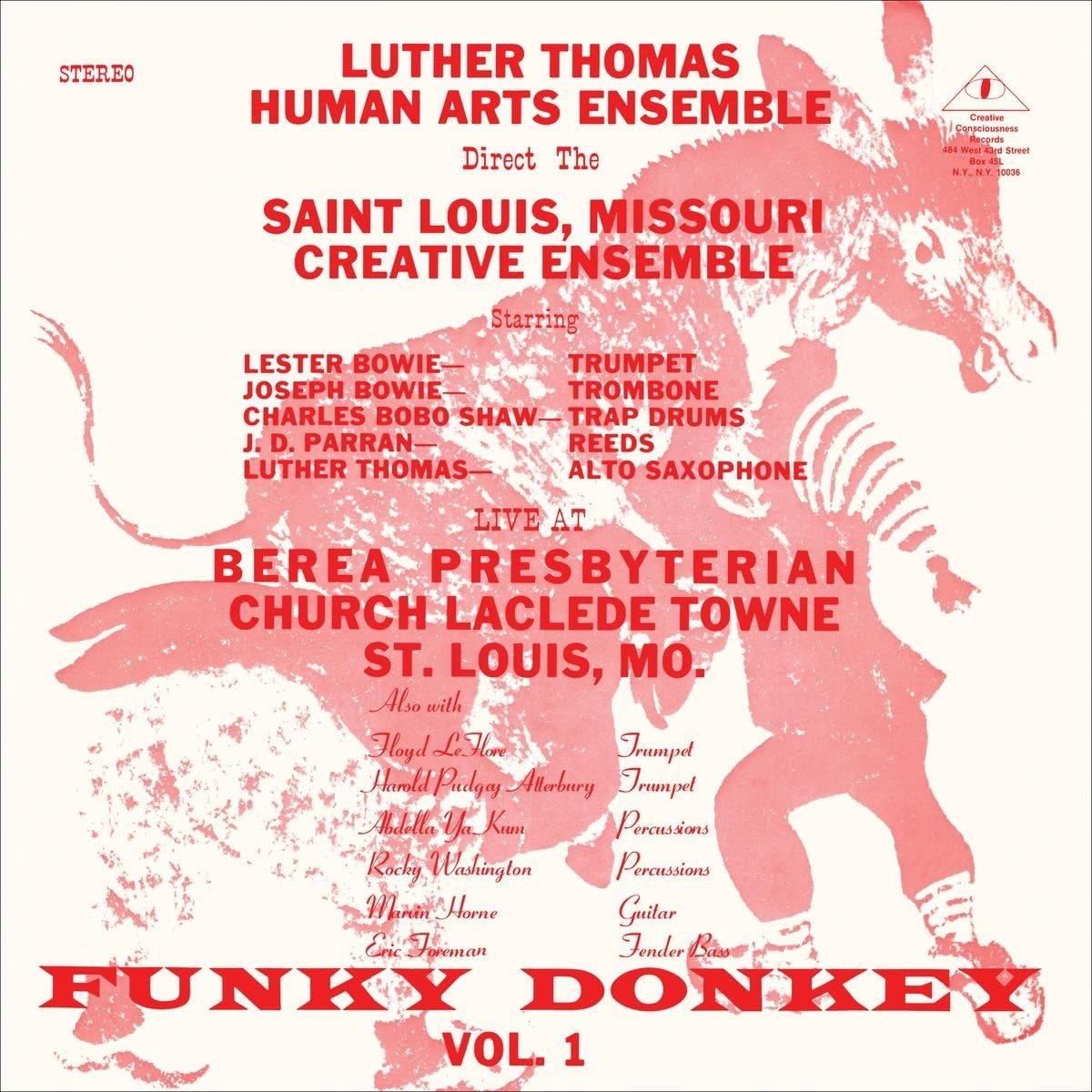CD Shop - LUTHER -HUMAN ARTS ENSEMBLE- THOMAS FUNKY DONKEY VOL.1